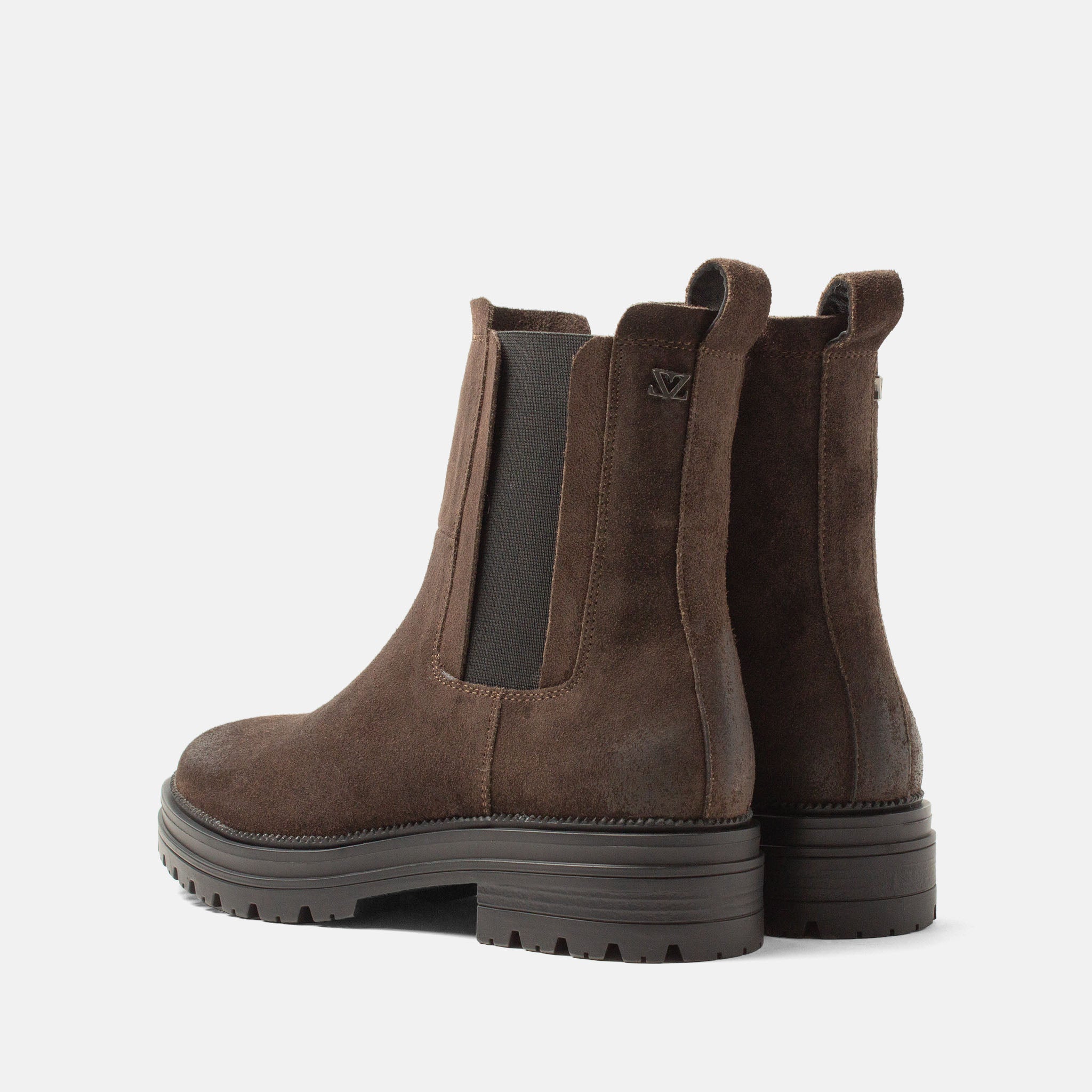 lazamani-nola-damen-wildleder-boots-brown image 3