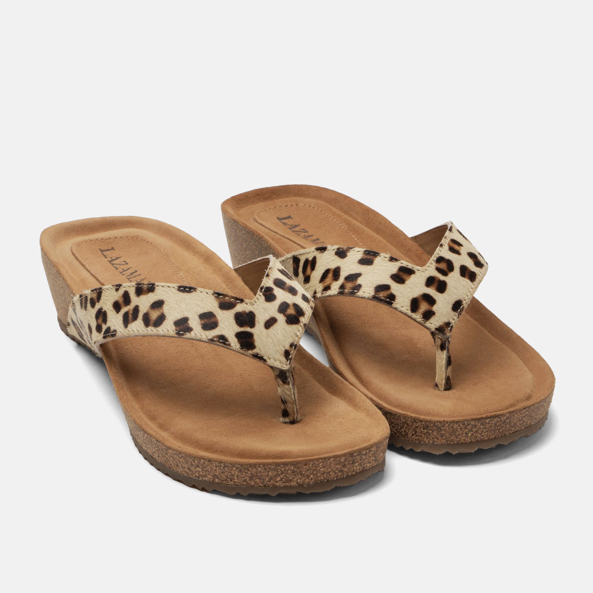 lazamani-leia-damen-zehentrenner-leopard-keilabsatz-2-5-5-cm image 3