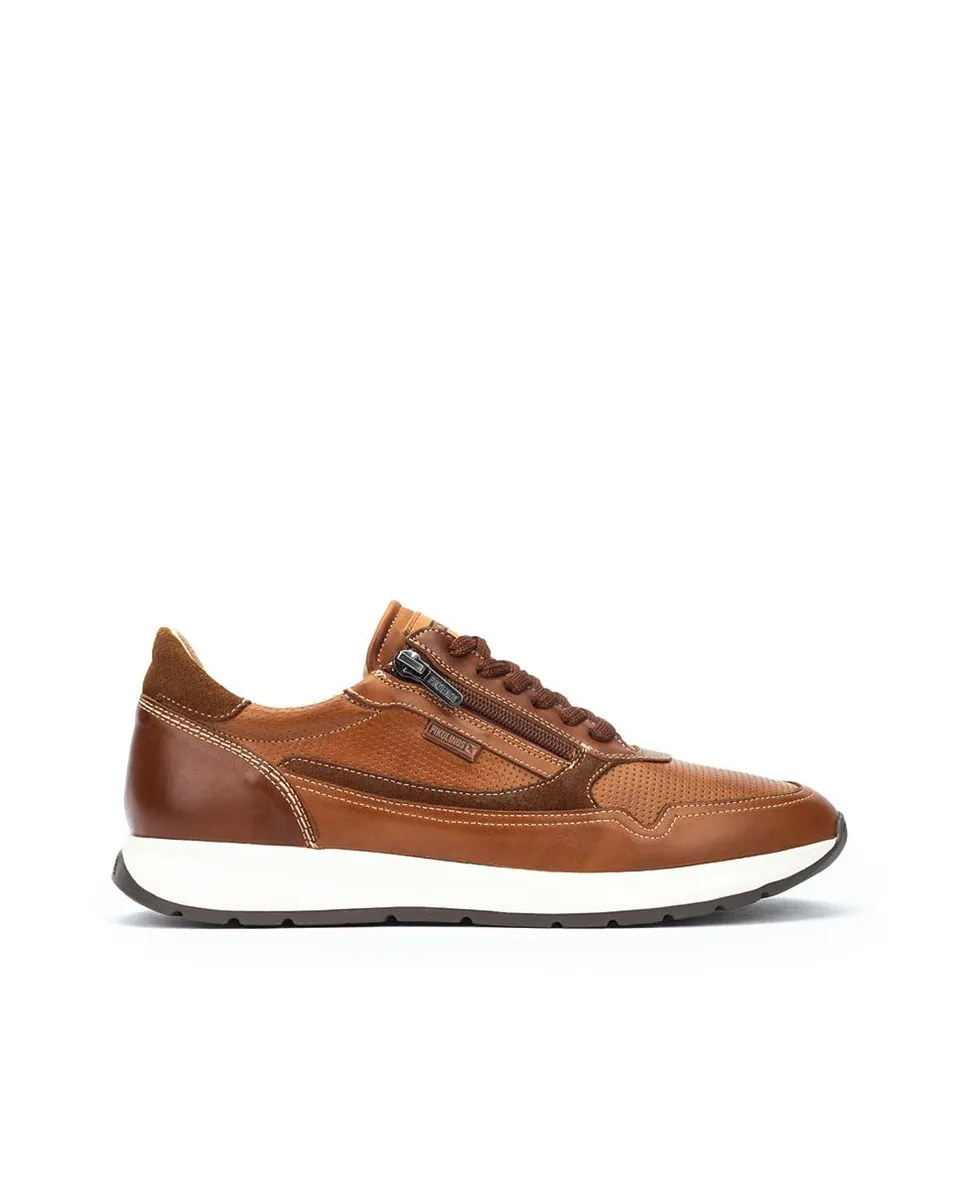 pikolinos-getafe-m2b-6263c3-herren-leder-sneaker-off-white image 1