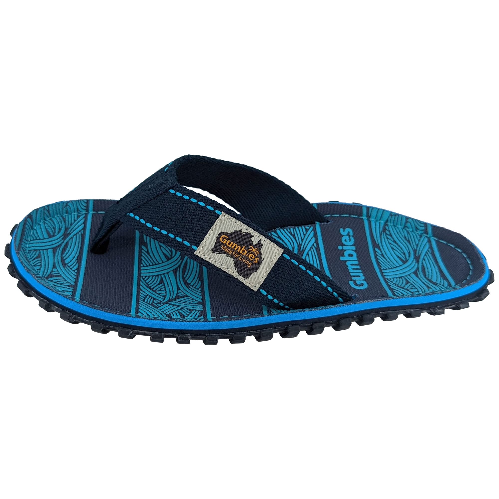 gumbies-originals-blau-flip-flops-herren-zehentrenner-aus-recycelten-materialien image 5