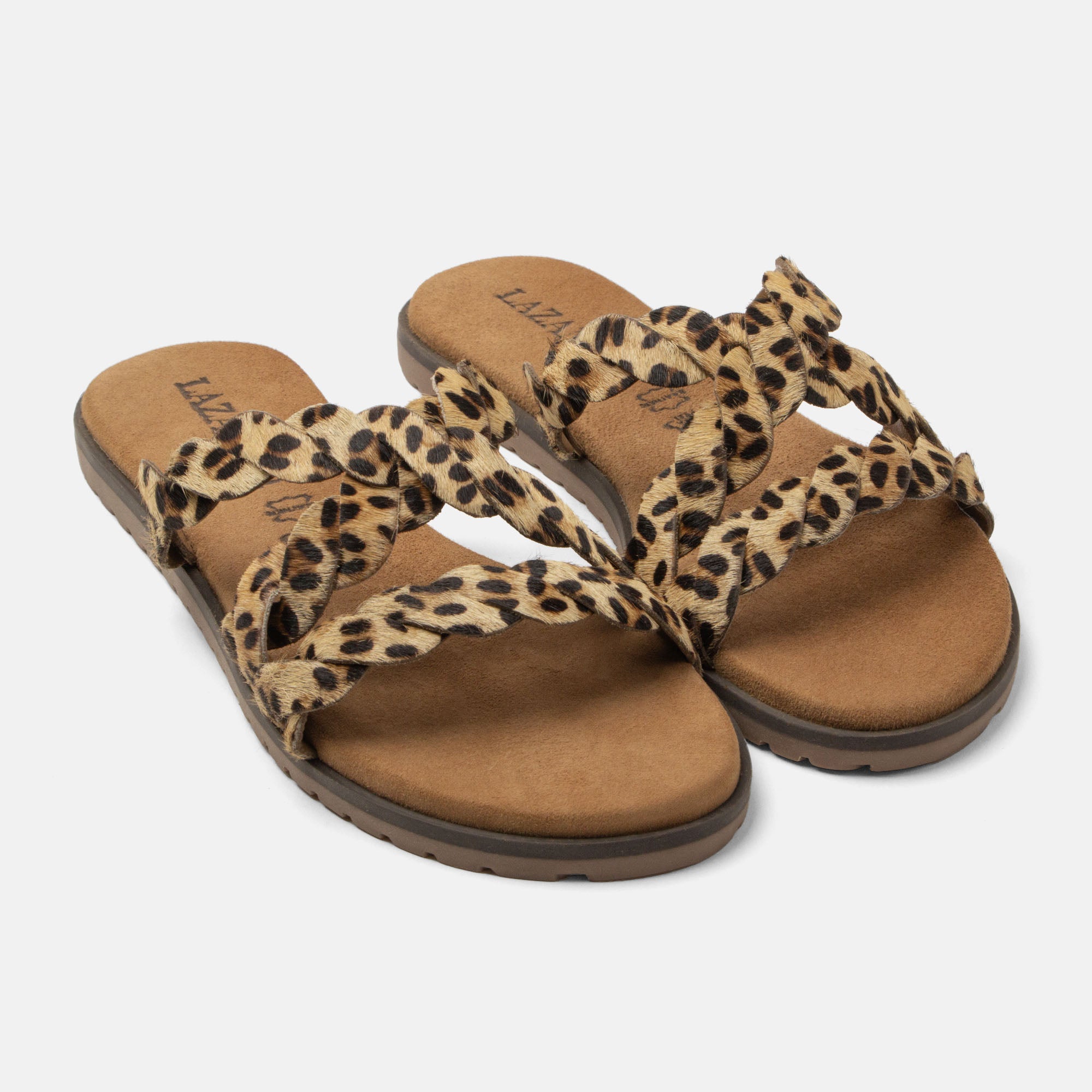 lazamani-edsi-damen-pantoletten-leopard image 3