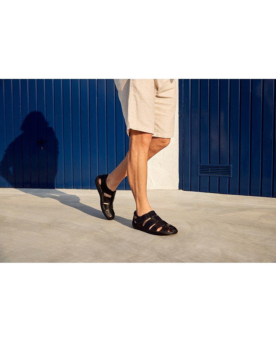 pikolinos-tarifa-flache-sandalen-in-leder-f-r-m-nner-3 image 3