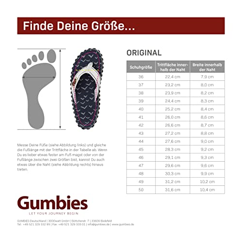 gumbies-islander-blue-hibiscus-zehentrenner-damen-mit-cali-surf-fu-kettchen-set image 5
