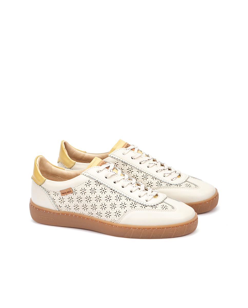 pikolinos-lanzarote-w7b-6711c1-damen-sneaker-aus-leder-wei-nata-schn-rung image 2