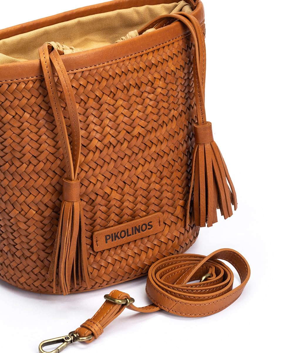 pikolinos-baleares-damen-handtasche-aus-leder-hellbraun image 5