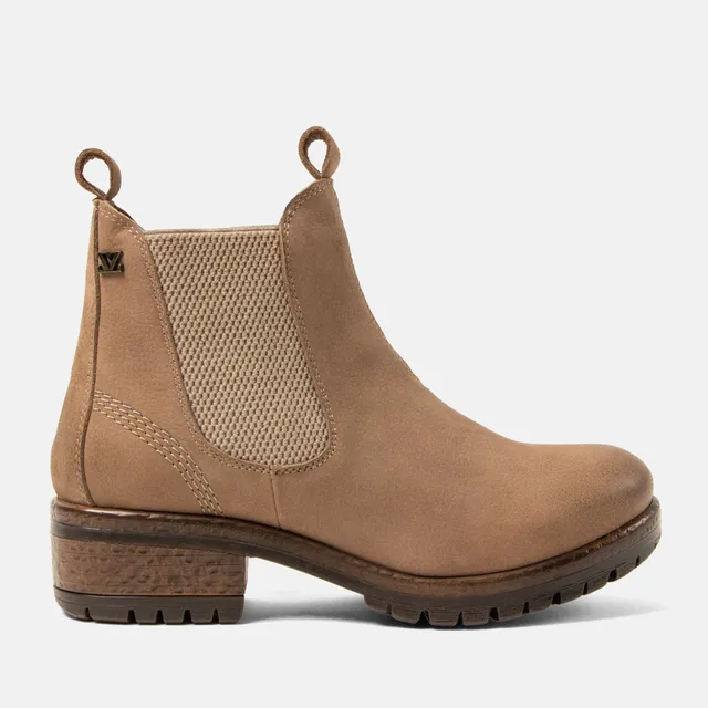 lazamani-lia-damen-leder-chelsea-boots-taupe image 1