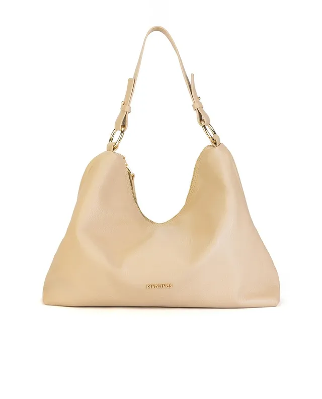 pikolinos-beget-hobo-tasche-aus-leder-f-r-damen-creme image 1