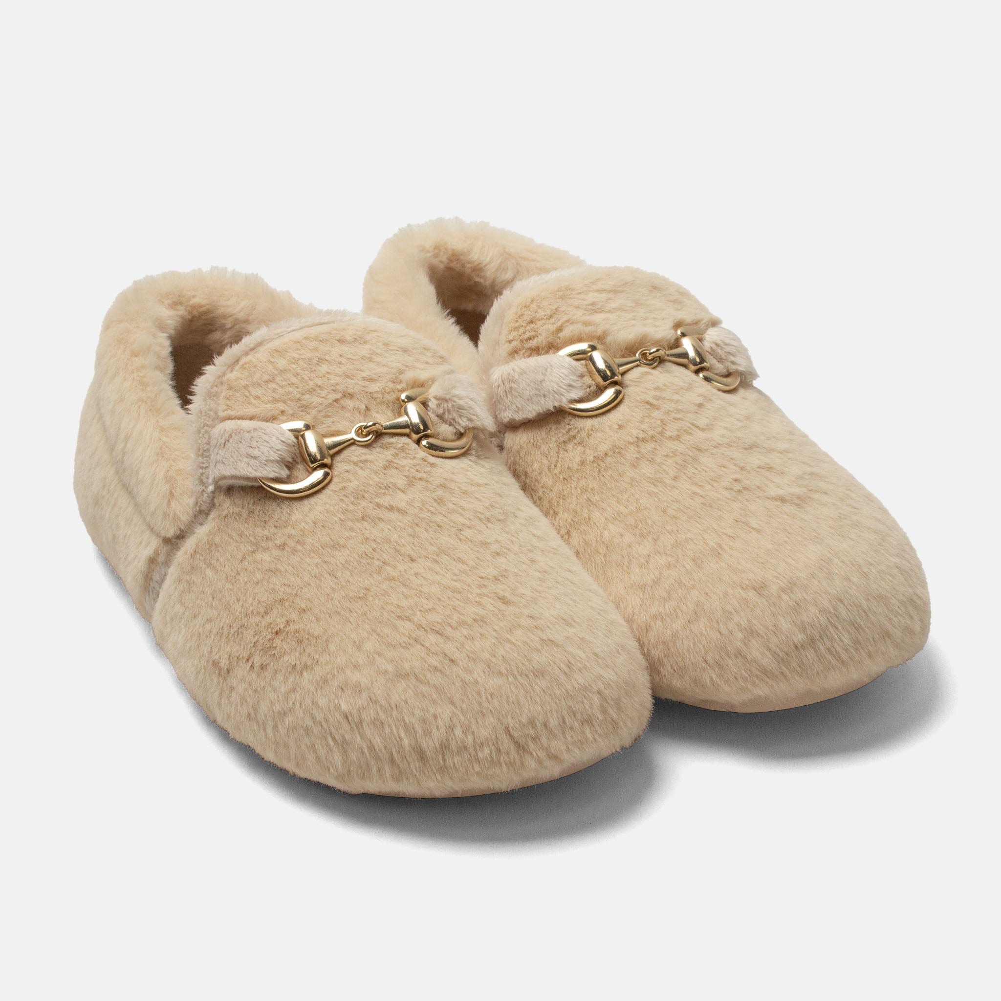lazamani-floor-damen-hausschuhe-beige image 2
