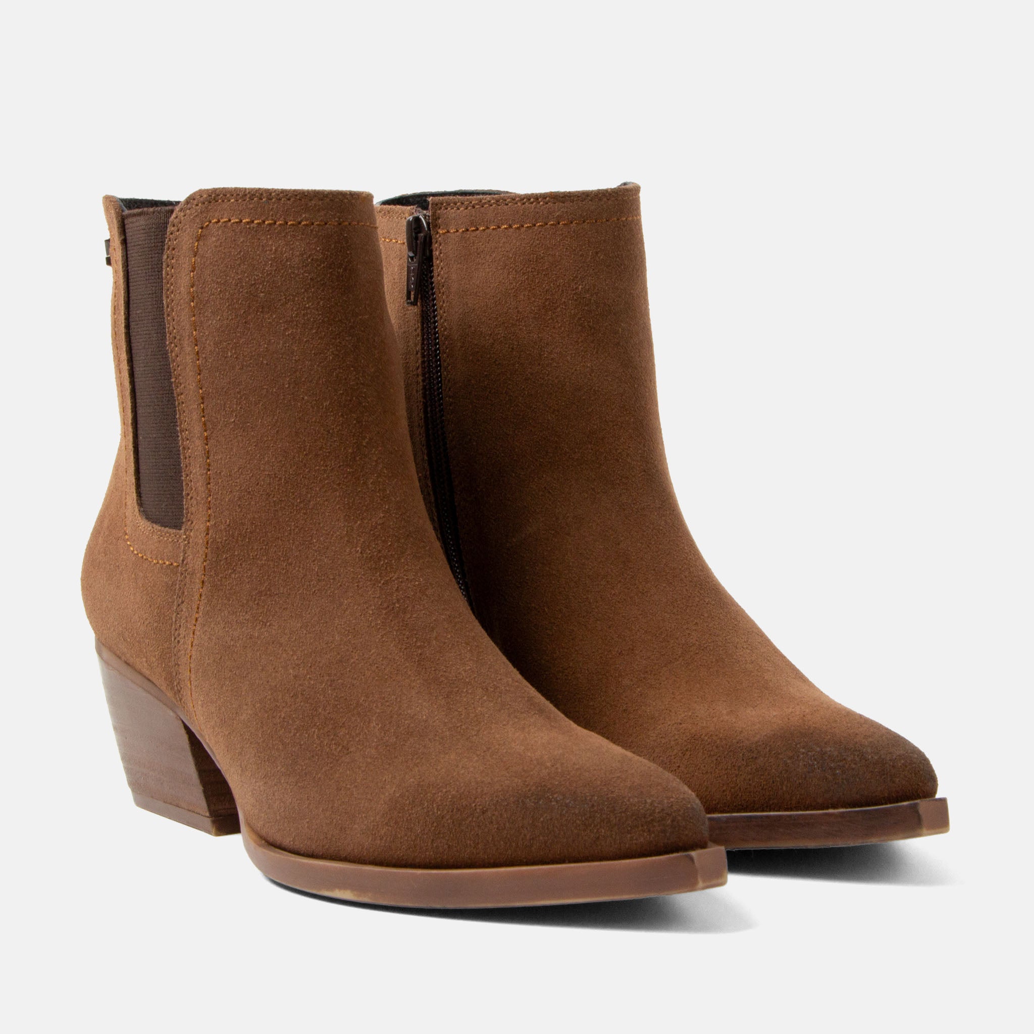 lazamani-annie-damen-wildleder-stiefeletten-tan image 3