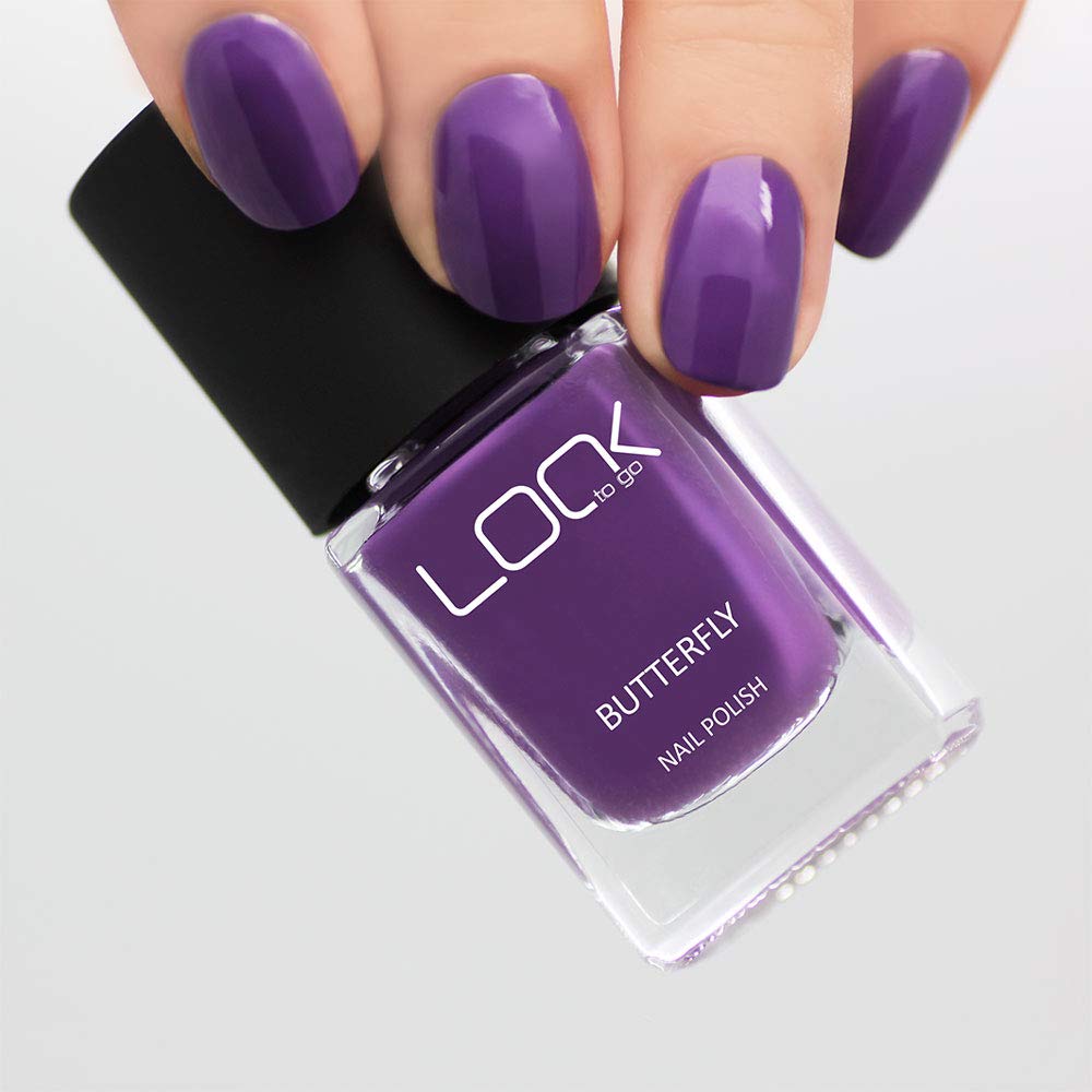 gumbies-corker-zehentrenner-damen-purple-mit-nagellack-butterfly image 2
