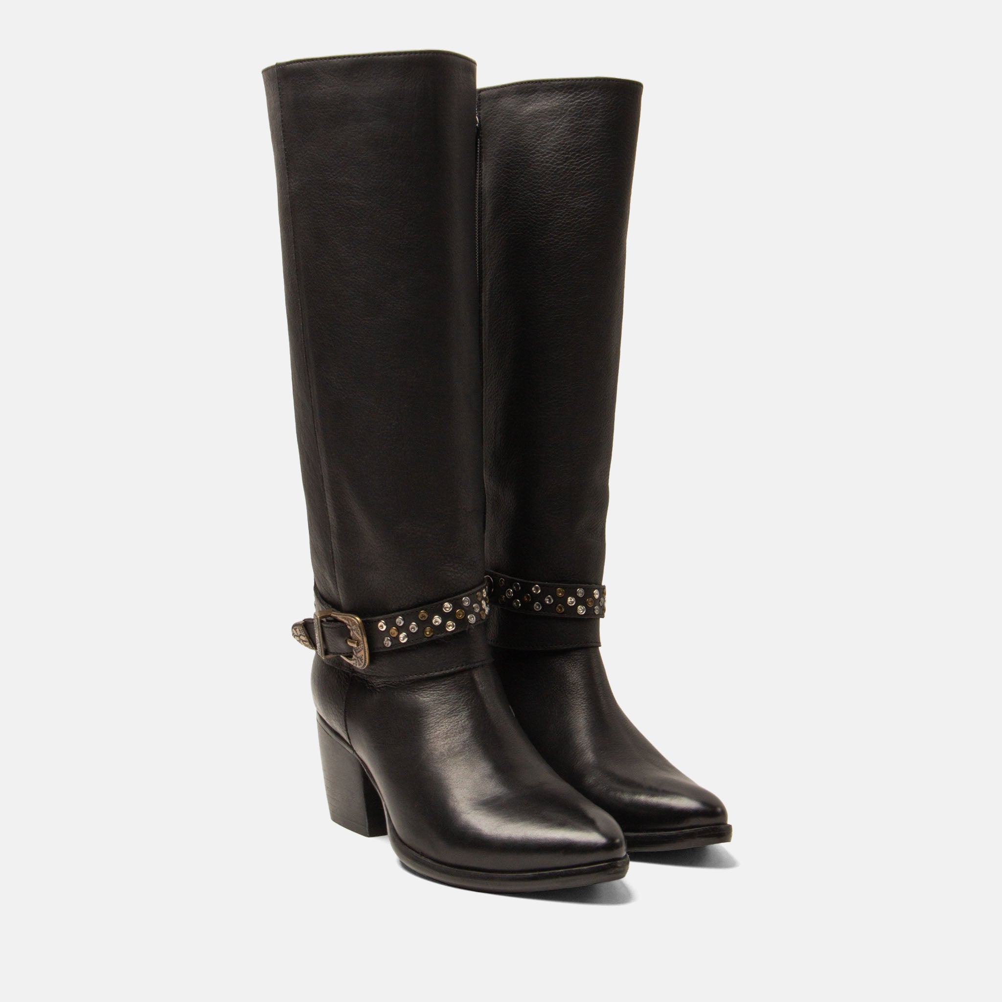 lazamani-jet-damen-leder-stiefel-black image 3