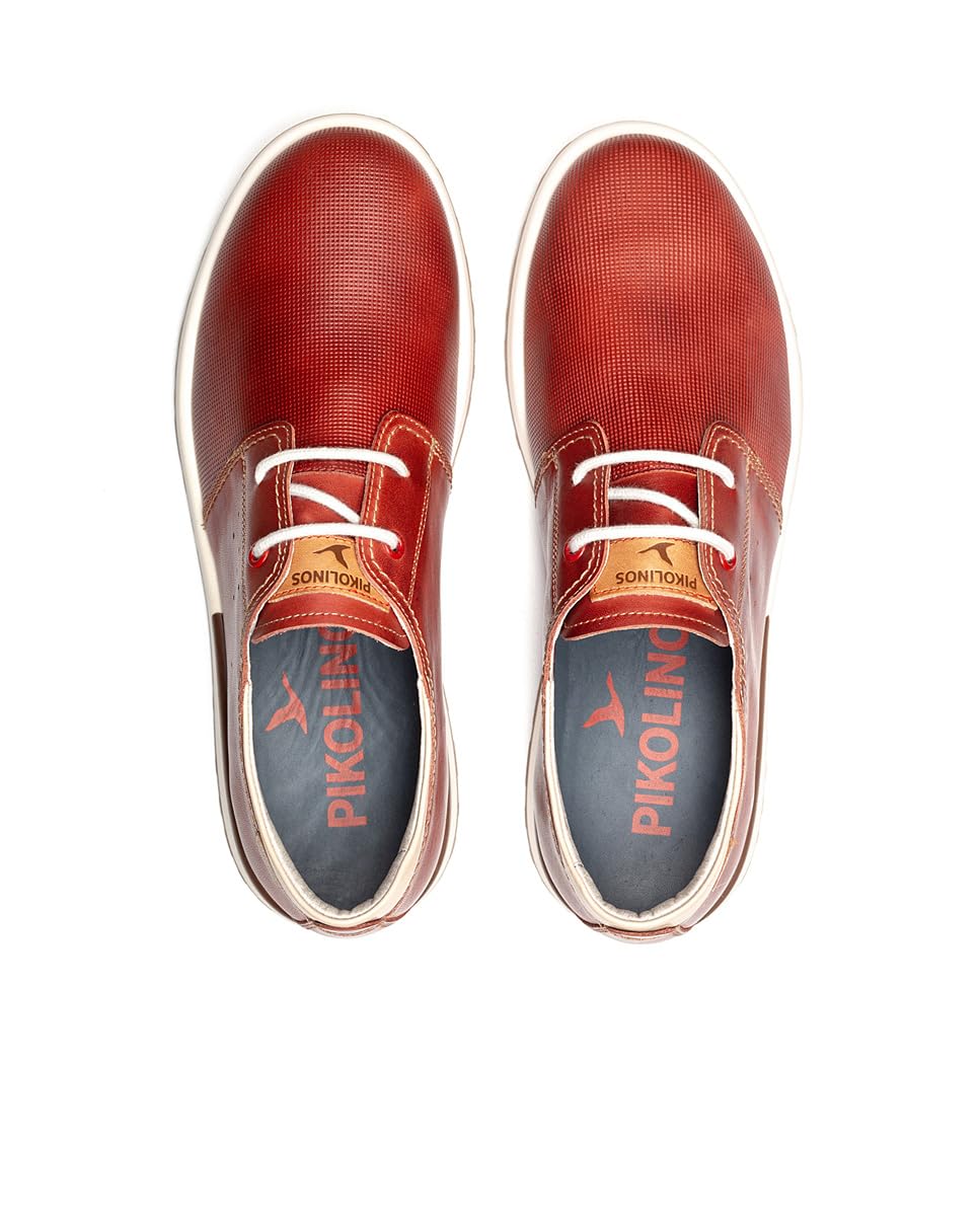 pikolinos-saler-m8w-6429-herren-schn-rschuhe-aus-leder-brandy-perforiert image 6