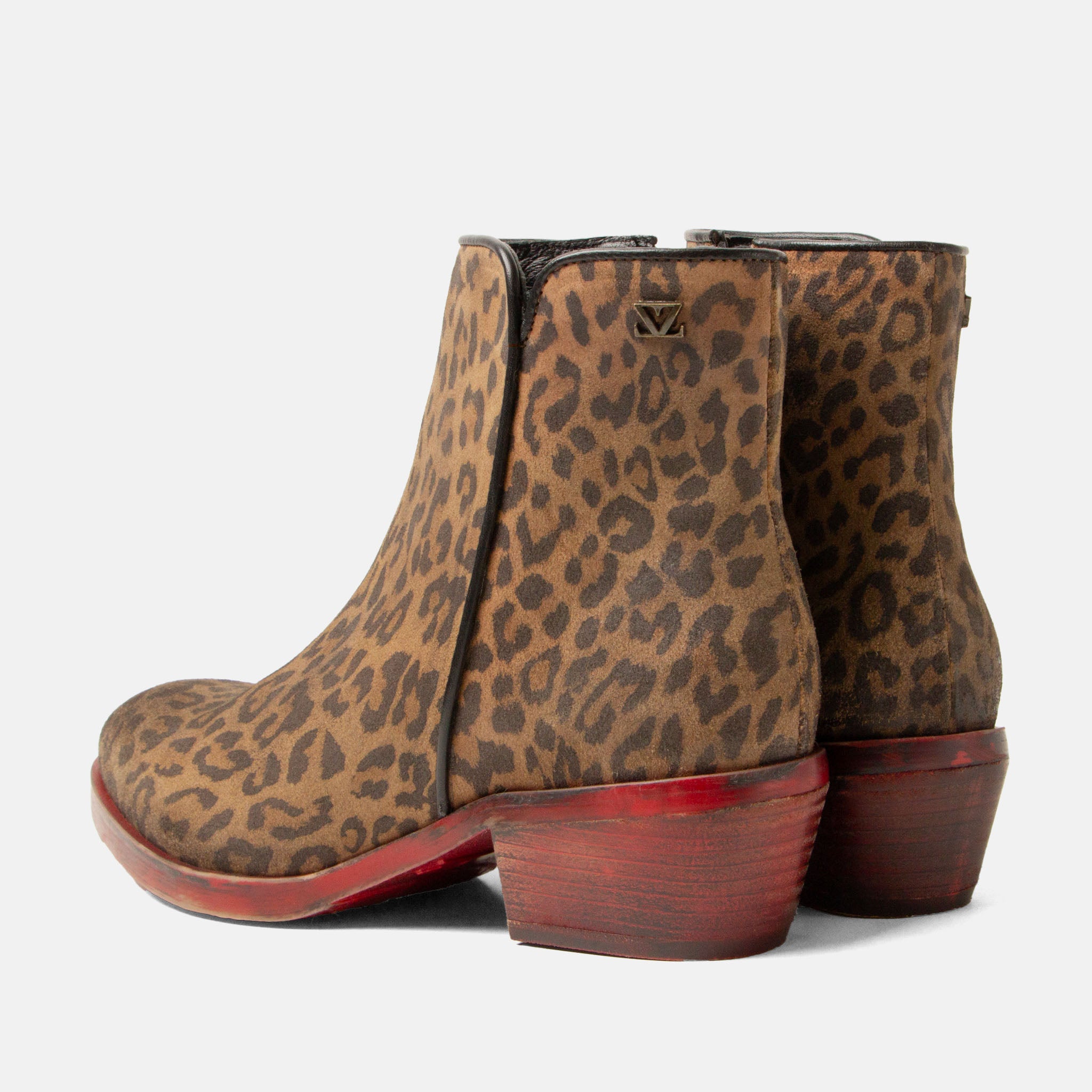 lazamani-sara-damen-wildleder-stiefeletten-tan-leo image 4