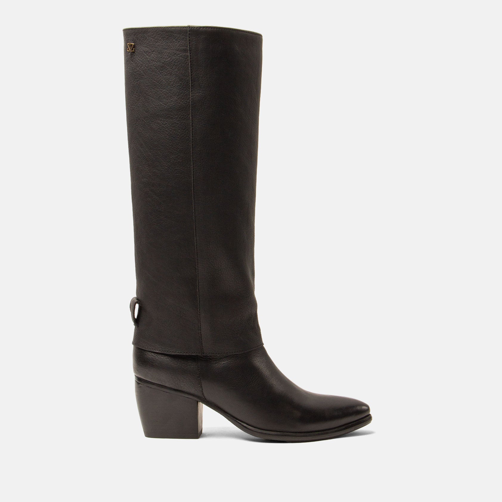 lazamani-jet-damen-leder-stiefel-black image 2