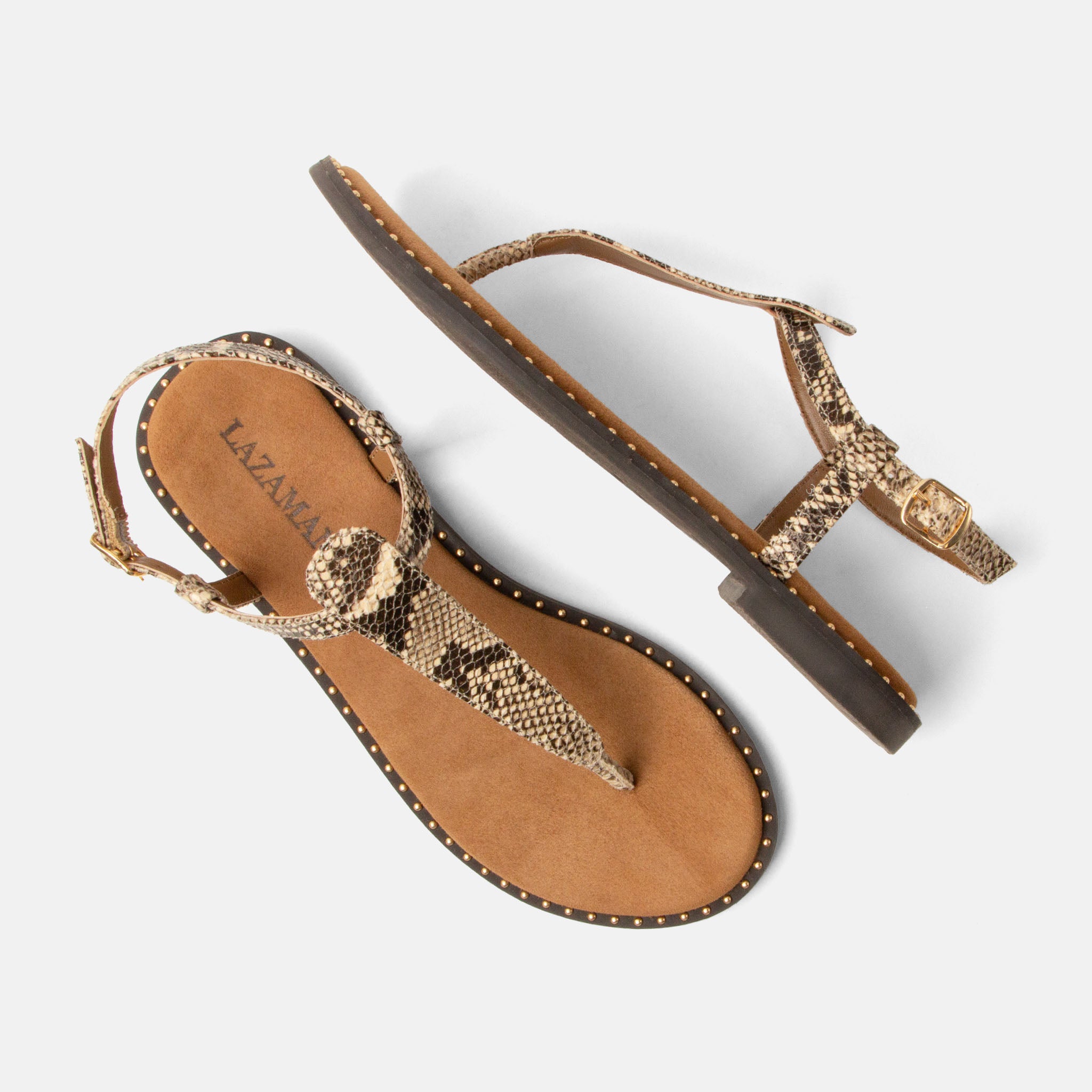 lazamani-ayla-damen-leder-sandalen-beige image 3