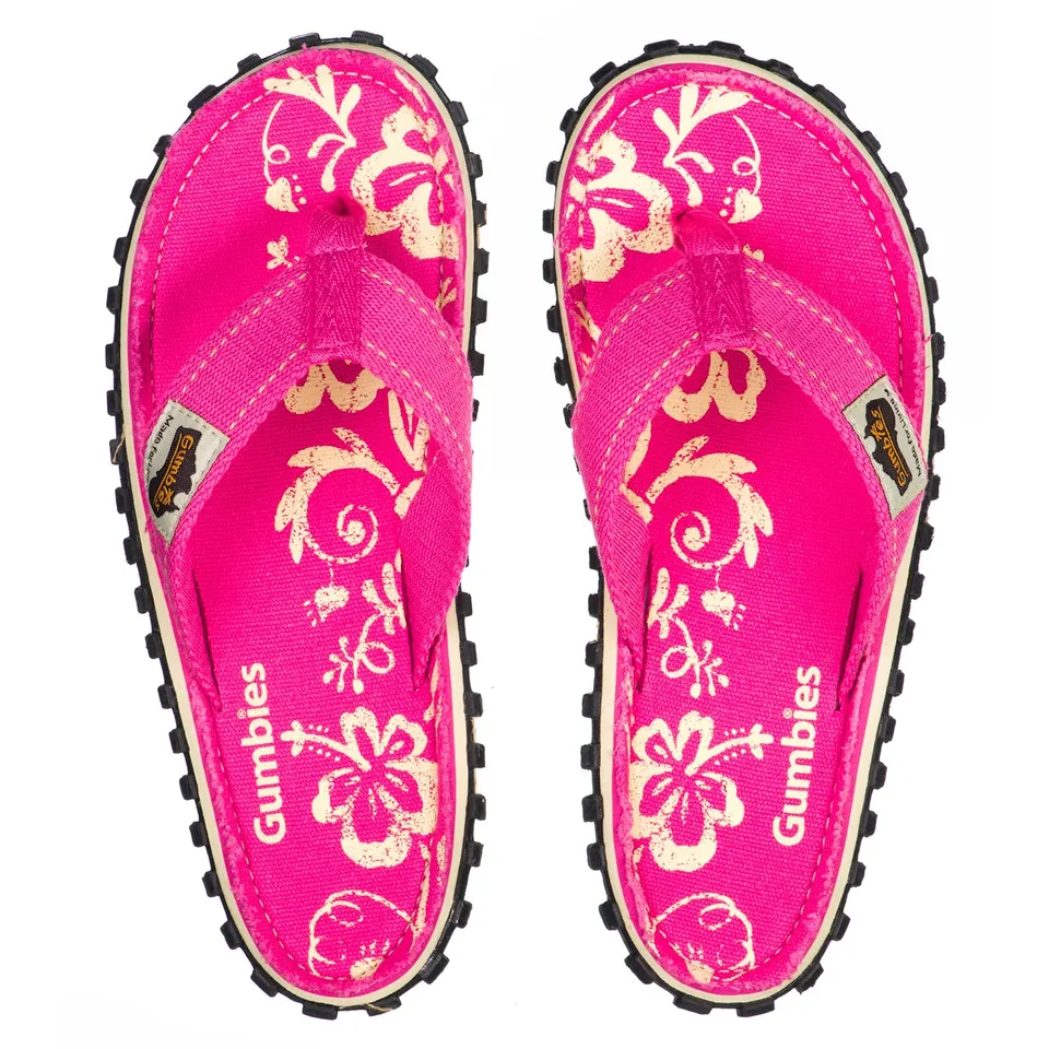 gumbies-originals-damen-flip-flops-pink-hibiscus-gr-40 image 1