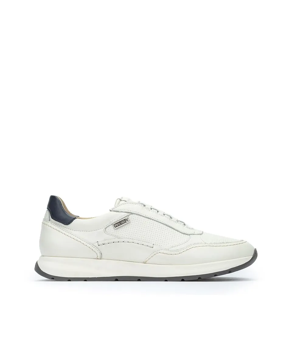 pikolinos-getafe-herren-leder-sneaker-schn-r-halbschuh image 1