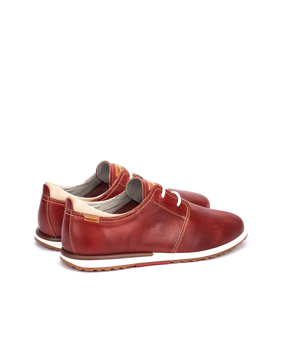 pikolinos-saler-m8w-6429-herren-schn-rschuhe-aus-leder-brandy-perforiert image 3