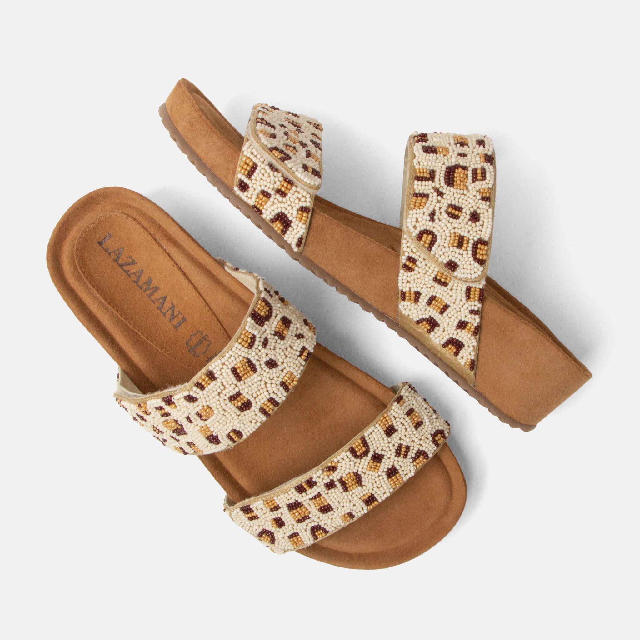 lazamani-ellie-damen-leder-pantoletten-offwhite image 3
