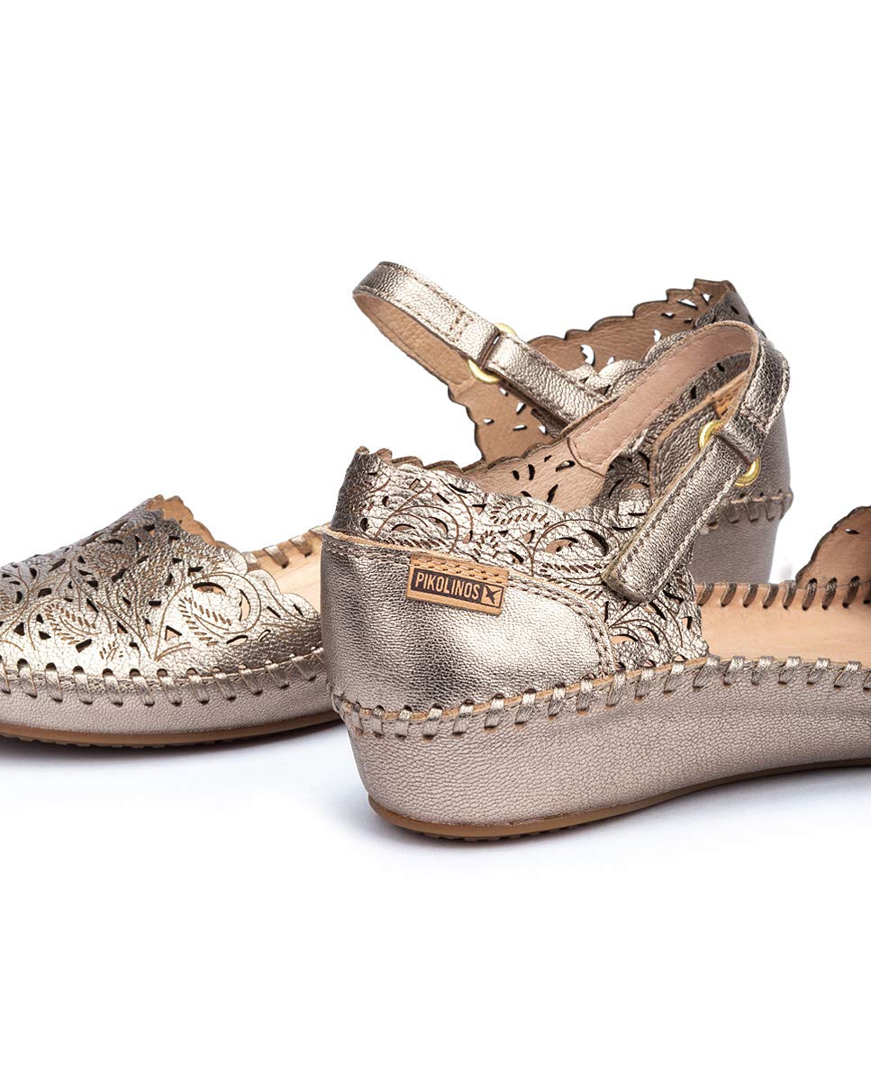 pikolinos-p-vallarta-silber-leder-slipper-damen image 6