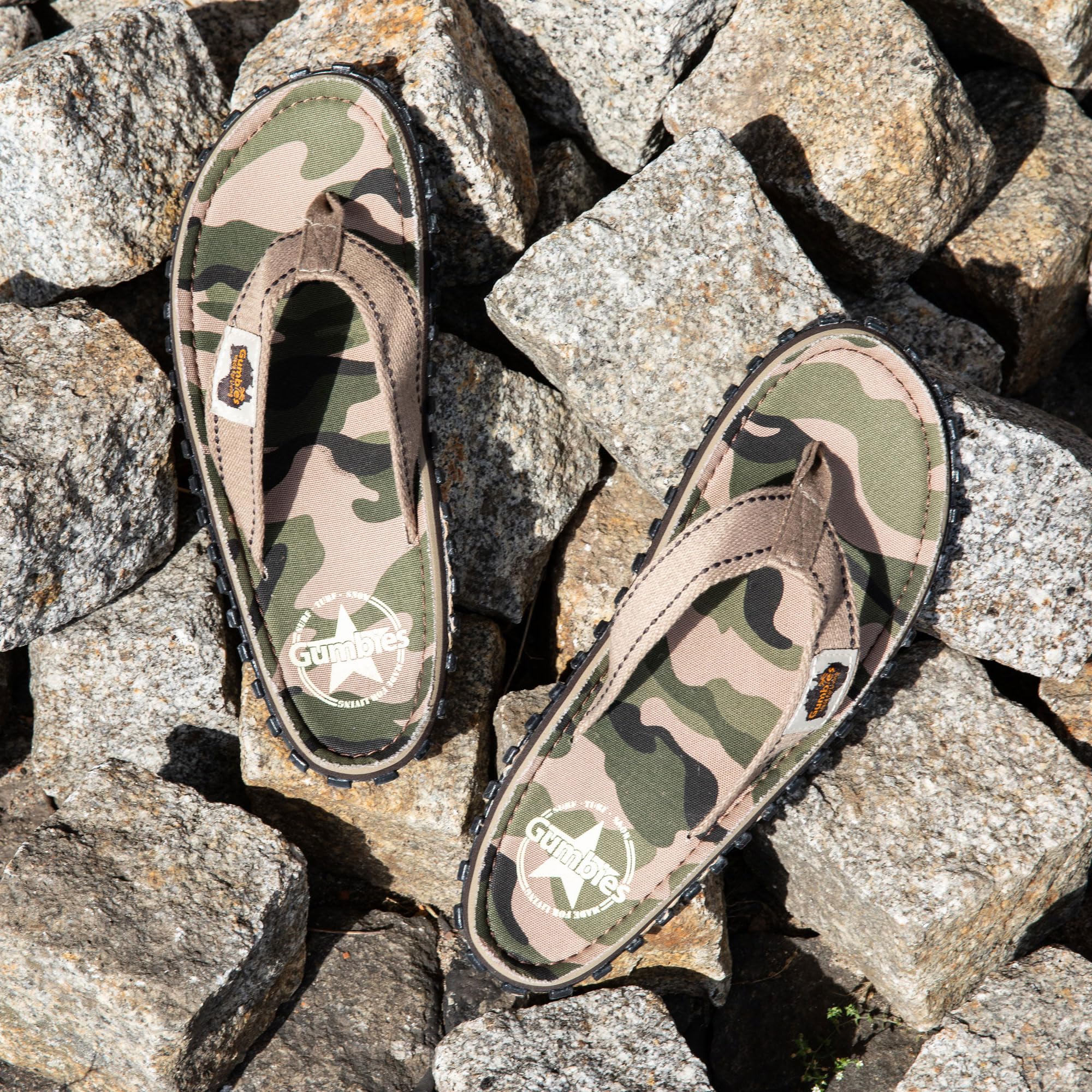 gumbies-originals-flip-flops-camouflage-gr-39-aus-recycling-material image 2