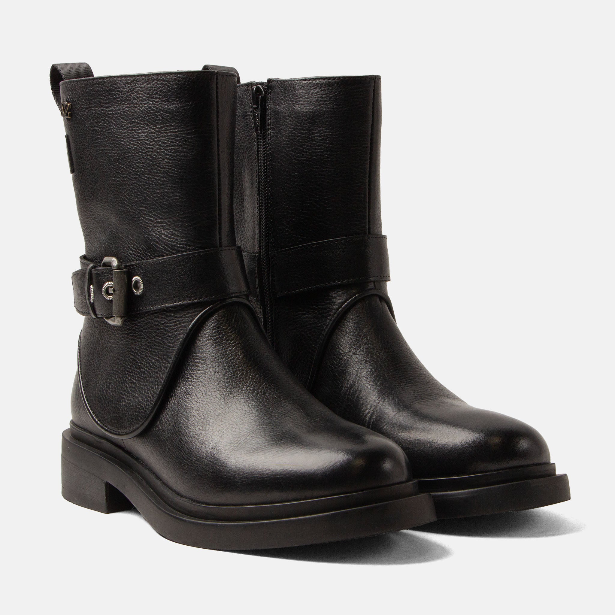 lazamani-erin-damen-leder-boots-black image 2