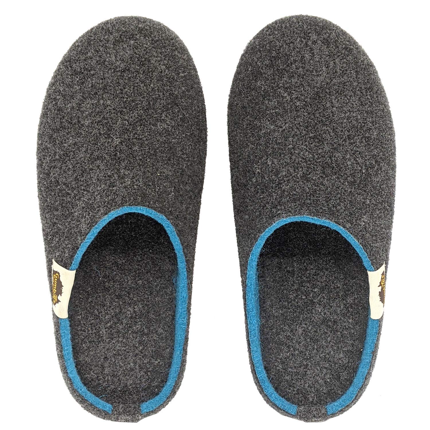 gumbies-outback-hausschuhe-charcoal-turquoise-gr-38-recycling image 6