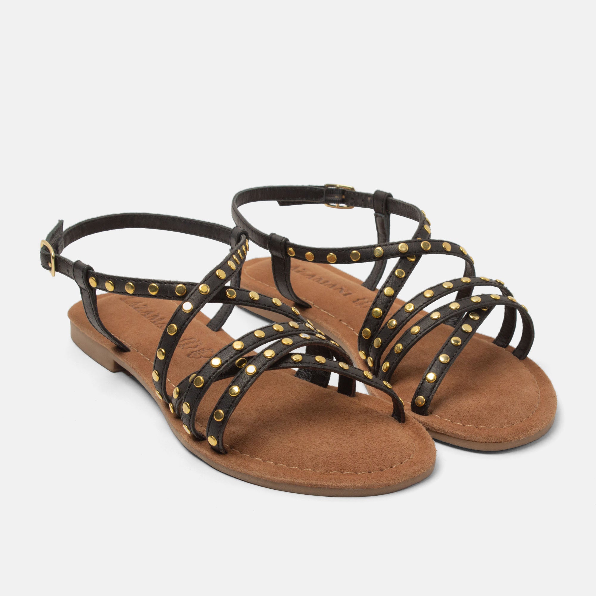 lazamani-tova-damen-leder-sandalen-black image 3