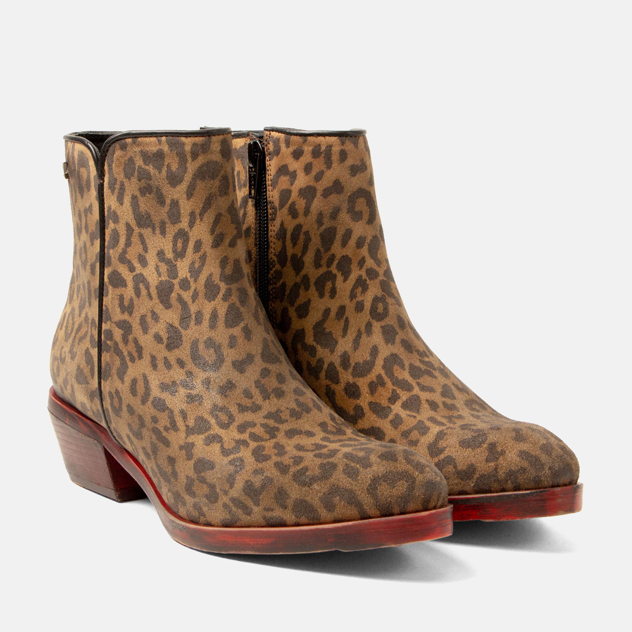 lazamani-sara-damen-wildleder-stiefeletten-tan-leo image 3