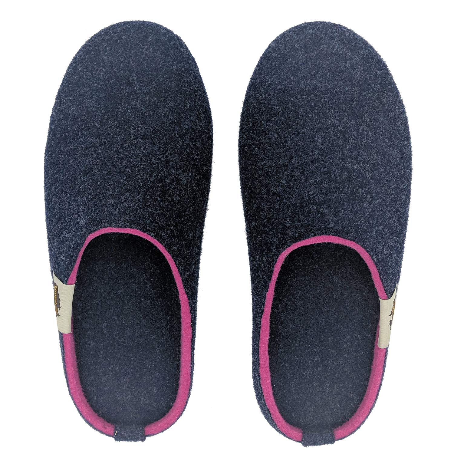 gumbies-outback-hausschuhe-navy-pink-filz-eu-39 image 6