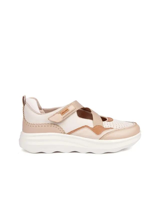 pikolinos-zahara-damen-sneakers-aus-leder-barefoot-style-mit-adaptiver-einlegeso image 1