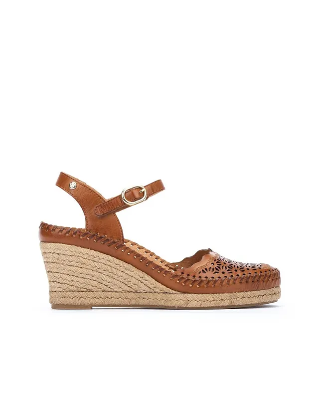 pikolinos-vila-damen-keilsandalen-aus-leder-mit-schnalle image 1