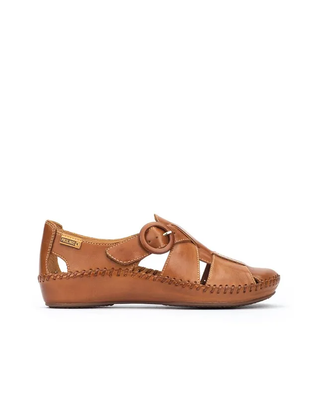 pikolinos-puerto-vallarta-655-0845-nata-leder-slipper-damen-wei image 1