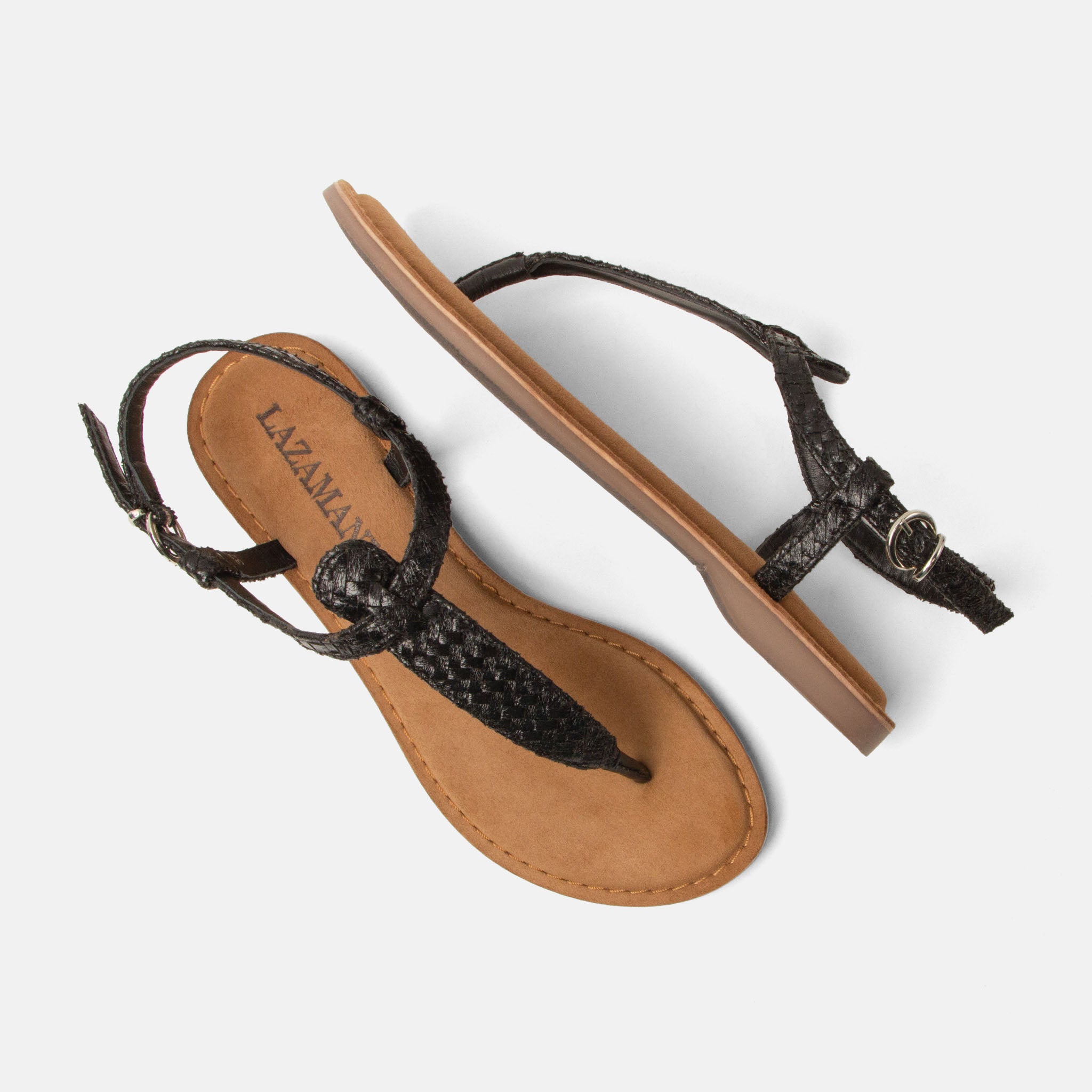 lazamani-ira-damen-sandalen-black image 3