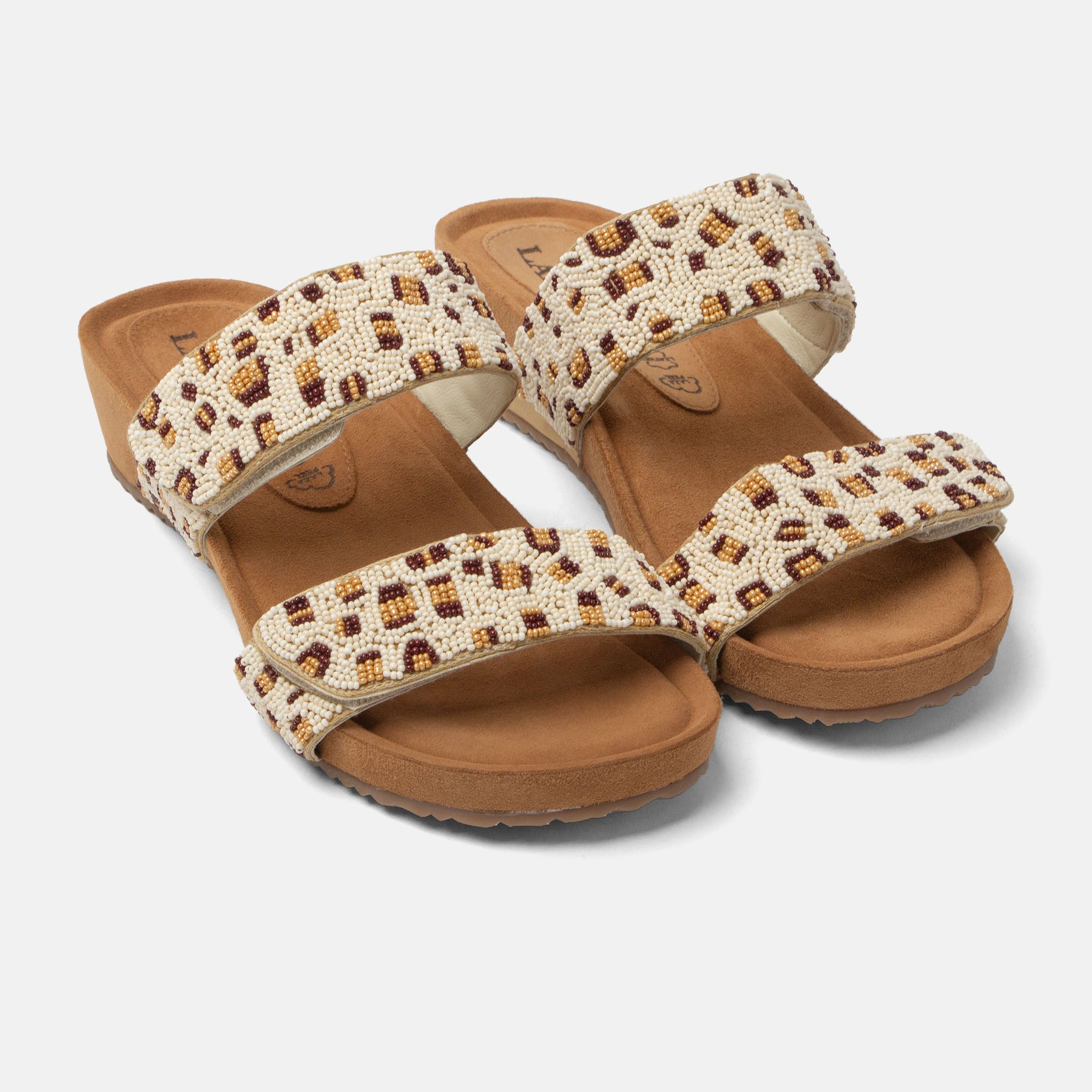 lazamani-ellie-damen-leder-pantoletten-offwhite image 2