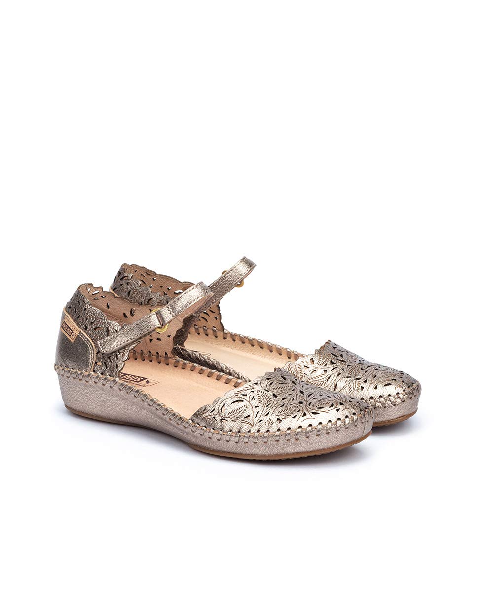 pikolinos-p-vallarta-silber-leder-slipper-damen image 4