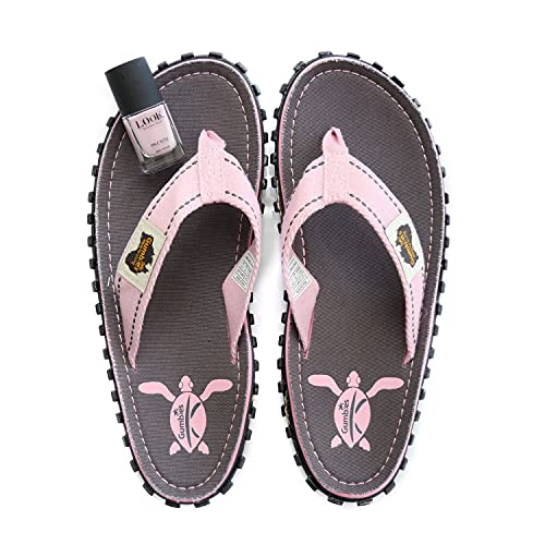 gumbies-islander-turtle-zehentrenner-damen-set-mit-pale-rose-nagellack image 6