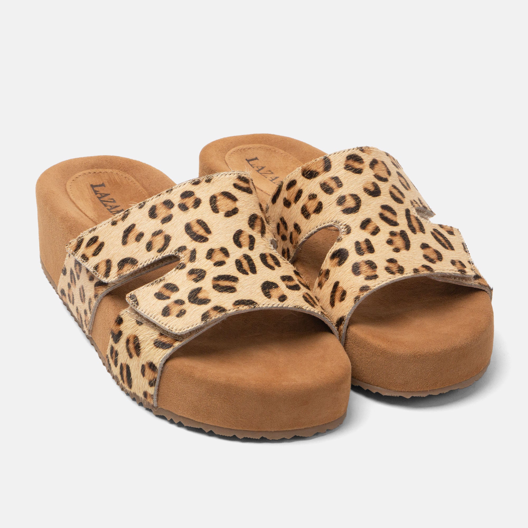 lazamani-mille-damen-pantoletten-leopard-plateau image 2