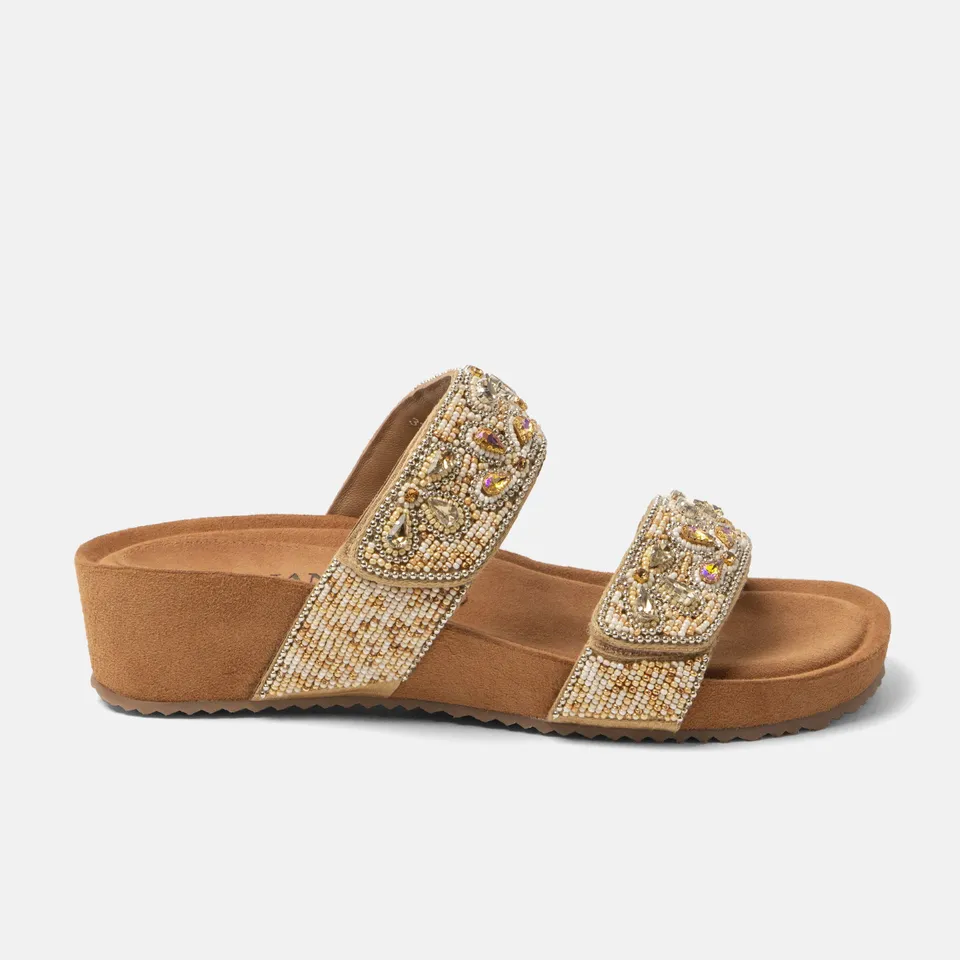 lazamani-bo-damen-pantoletten-beige image 1
